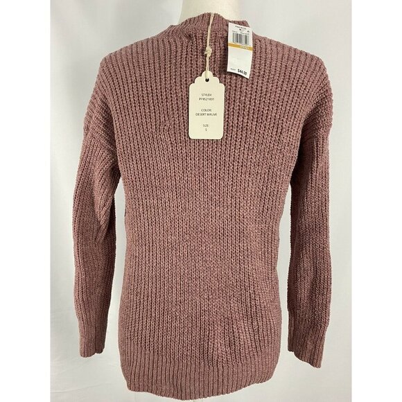 Pink Rose Dessert Mauve Juniors Sweater Warm Size - Picture 4 of 6